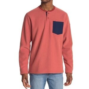 Eddie Bauer Contrast Pocket Henley Pullover (Tall)
